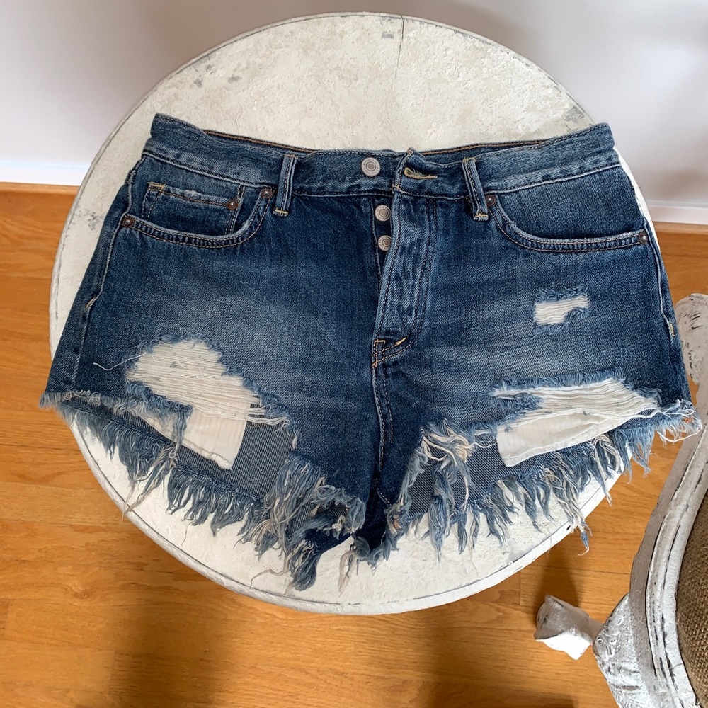FREE PEOPLE denim shorts